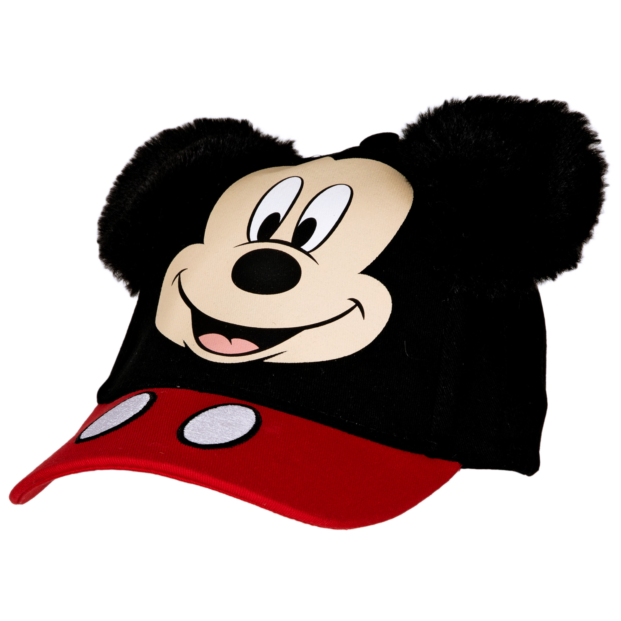 Disney Mickey Mouse Adjustable Baseball Cap with Plush Ears